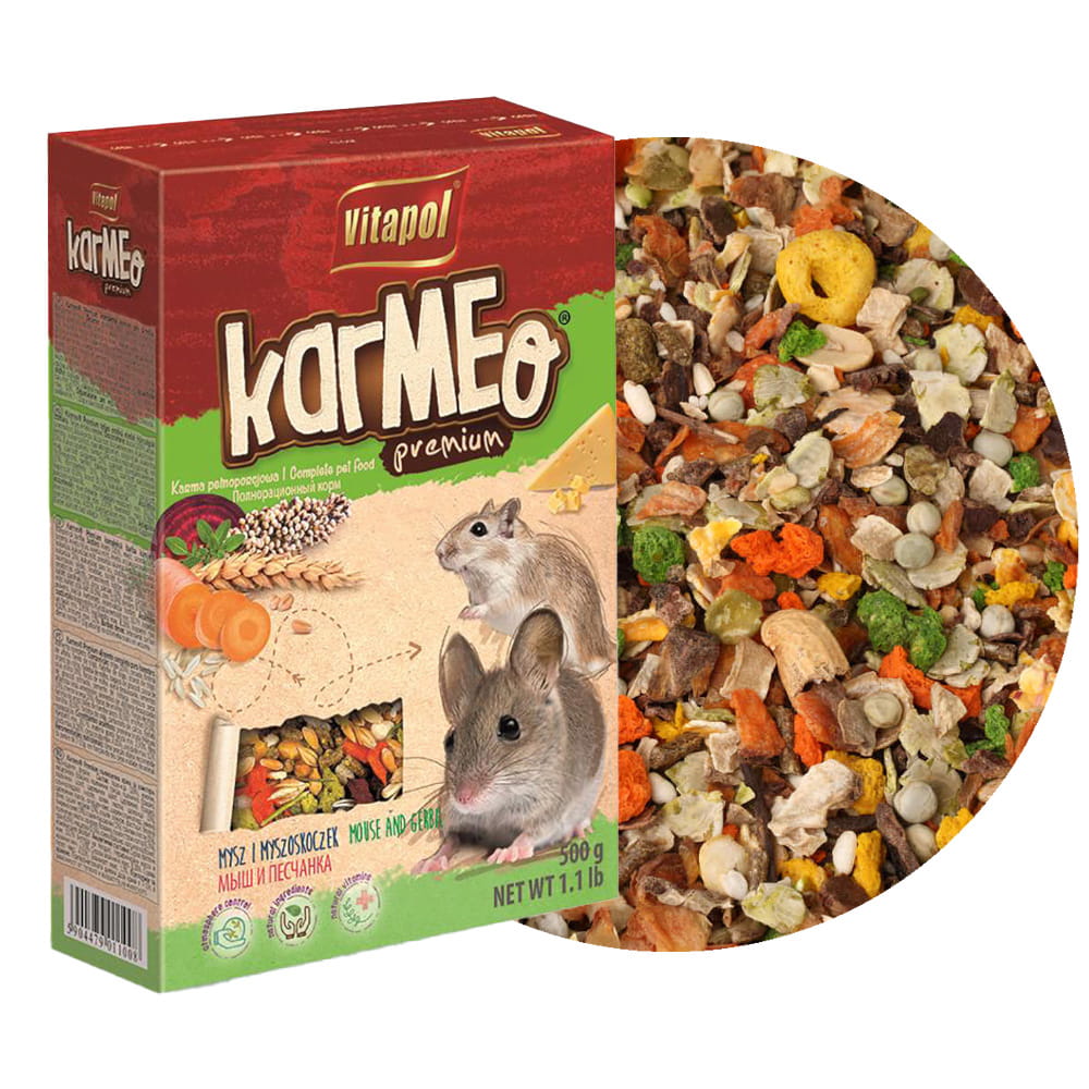 Vitapol Karmeo Karma pełnoporcjowa Mysz Myszoskoczek 500g